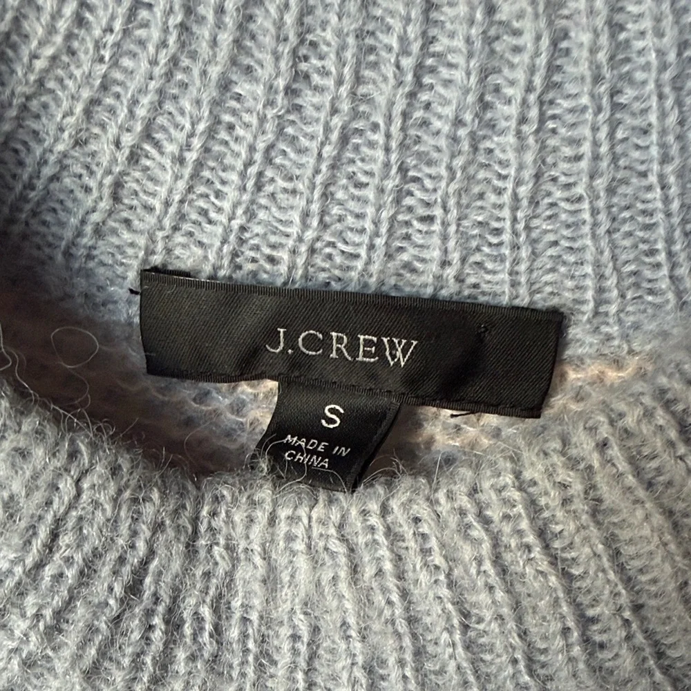 J CREW FAIR ISLE WOOL BLEND SWEATER